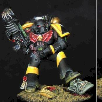 Marine of the Red scorpions chapter by Philippe
