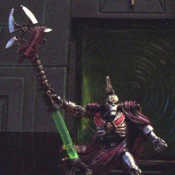 Necron Lord by Drachinfire