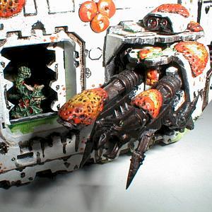 Land Raider Detail 2 by wraith of mortarion