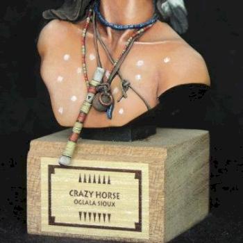 Crazy Horse bust by Philippe