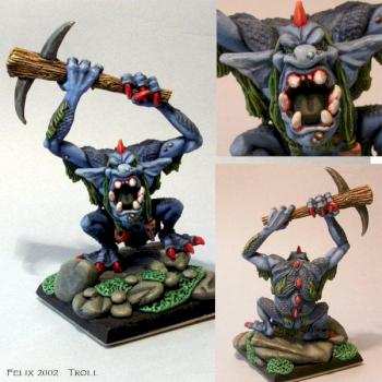 Blue River Troll by Felix