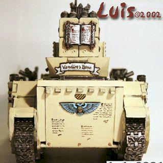 Exorcist tank, rear view by Luis