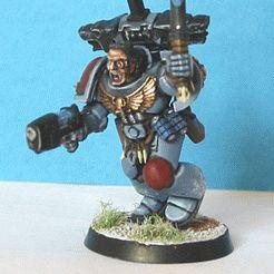 Converted Space Wolves Hero by CYPHER123