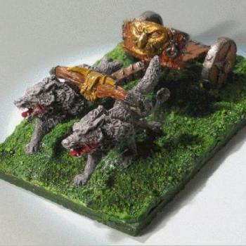 Goblin Kings Chariot (without the gobbos...) by petekari