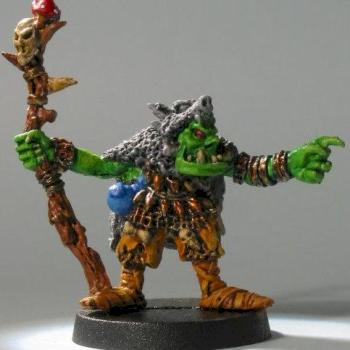 Orc Mage by petekari