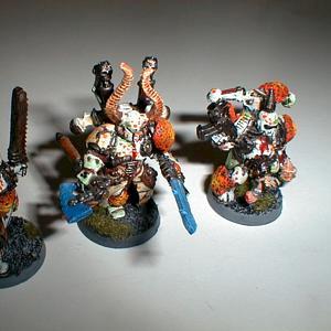 Plague Marine Closeups by wraith of mortarion