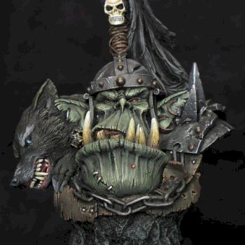 Orc bust by Philippe