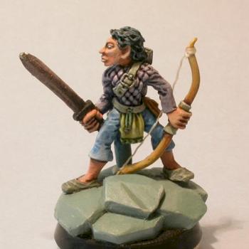 Hero elf from the dark ages of GW by Felix