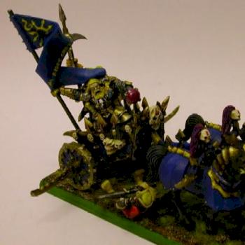 Chariot of Tzeentch with a Standard Bearer by Sariel