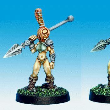 Celtos Spearwoman Champion by Jano