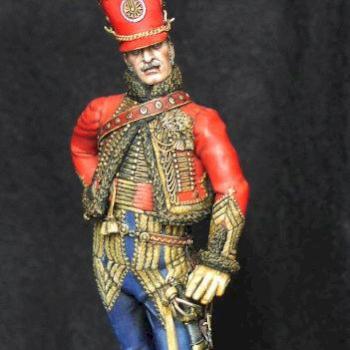 French Hussar officer by Philippe