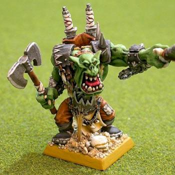 Orc Warboss by whfanatic