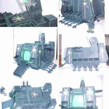 Necron Obelisk Transport by Johado