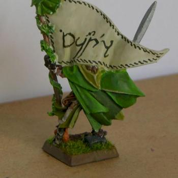 Wood elf great banner - grande bannière elfe sylvain by gio59 1185