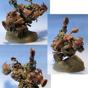 Ork Warboss on Warbike by Sentek