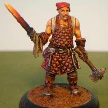 Garolph, blacksmith  by Guild of Harmony Miniatures by smilie23