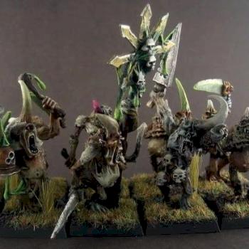 Plaguebearers of Nurgle with Command Group by ScottRadom