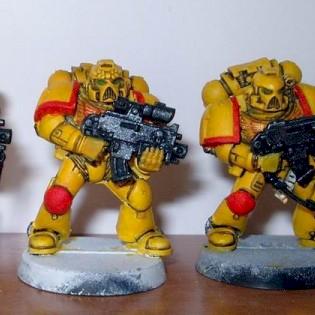 Imperial fists marines by Nemeron