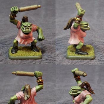 Hero Quest Orc Conversion by Mini Munki