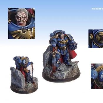 ultramarines captain by miniatureheaven