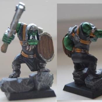 Orc worrior with axe by chewa