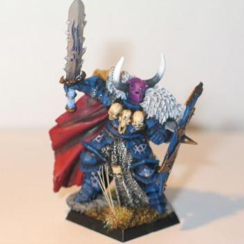 Chaos Lord Archaon trys a new style by kuan0r 666