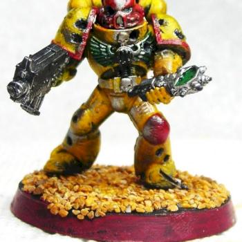 Imperial Fist Veteran by Max Vebaneta