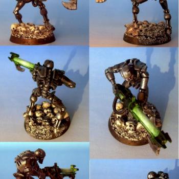 Necron Warrior by Xcorac