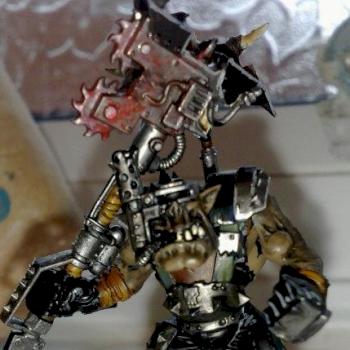 Ork Nob by itsdaemonprince