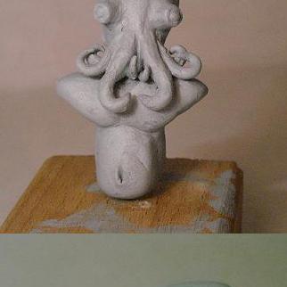 Busto Little Cthulhu by PabloRonda
