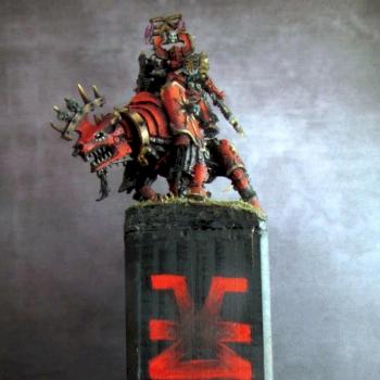 Chaos Lord on Bloodcrusher by Struna