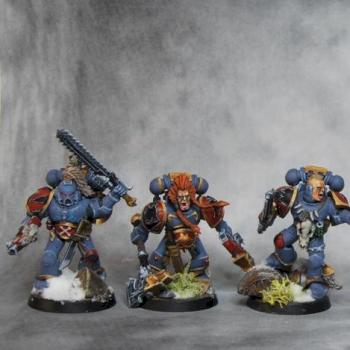 Space Wolves Grey Hunters by SLU