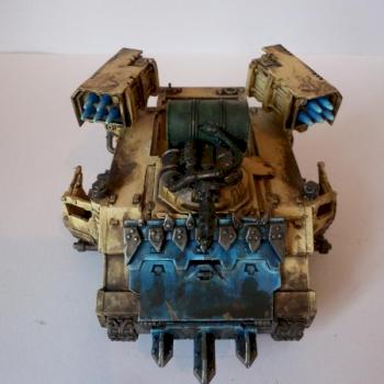 Space Ork salvaged Whirlwind by jeremy stout