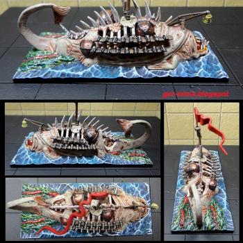 Dreadfleet:the Scabrous by germinis666