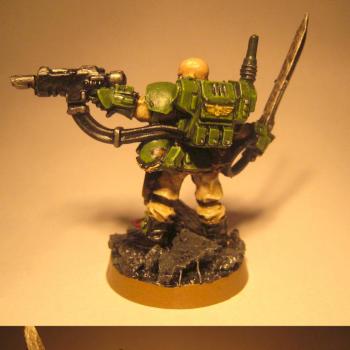IG Cadian Kasrkin Sergeant by sotaperuna