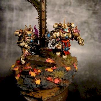 Chaos chosen space marines by Tryzna