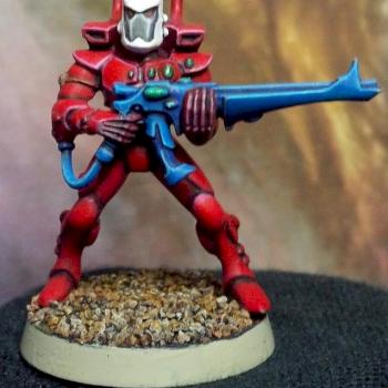 Eldar Gardian Red by smackey