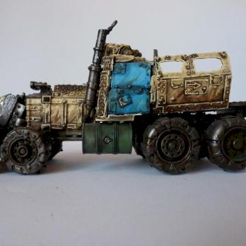 Space Ork trukk by jeremy stout