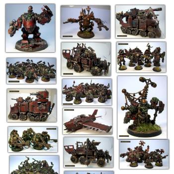 Warhammer 40K Ork Army by Burns