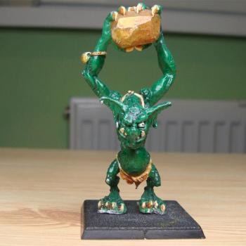 Troll 1 (painted in 1996) by edinko