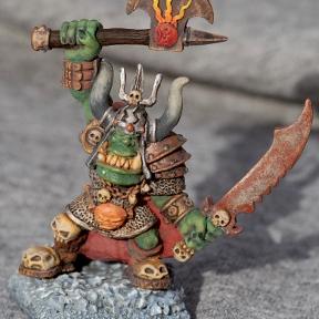 Fantasy Ork Boss by tahrqa