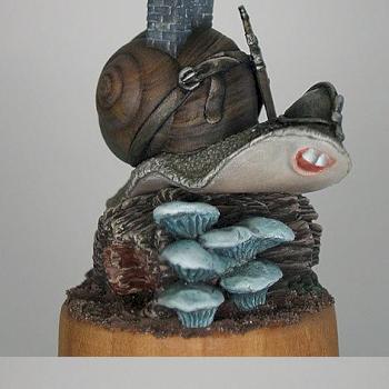 Medieval Snail by kaleu
