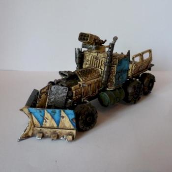 Space Ork trukk by jeremy stout