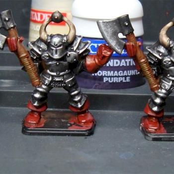 Hero Quest Chaos Warriors by edinko