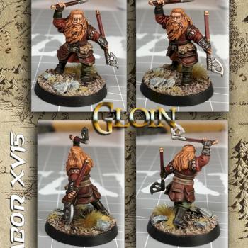 The Hobbit - Gloin by psychomatt