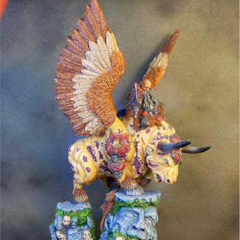 Moscal General on War Bull by idonek