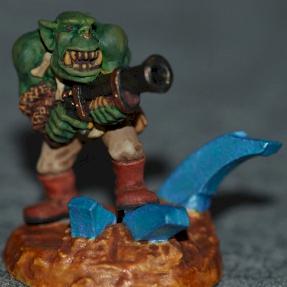 Ork with Blunderbus on Crystals by tahrqa