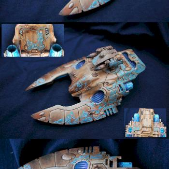 wave serpent Eldar by Cherokee