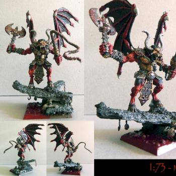Great Demon of Khorne by 1a73MiniatureLab