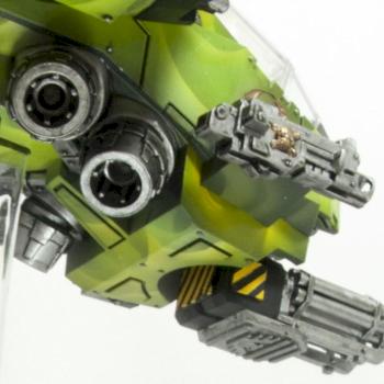 Space Marine Salamanders Stormtalon (conversion) by Apaintingchaos